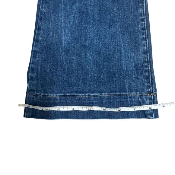 EUC Dear John Women's Distressed Flare Jeans Size 28 Low Rise - Picture 6 of 7